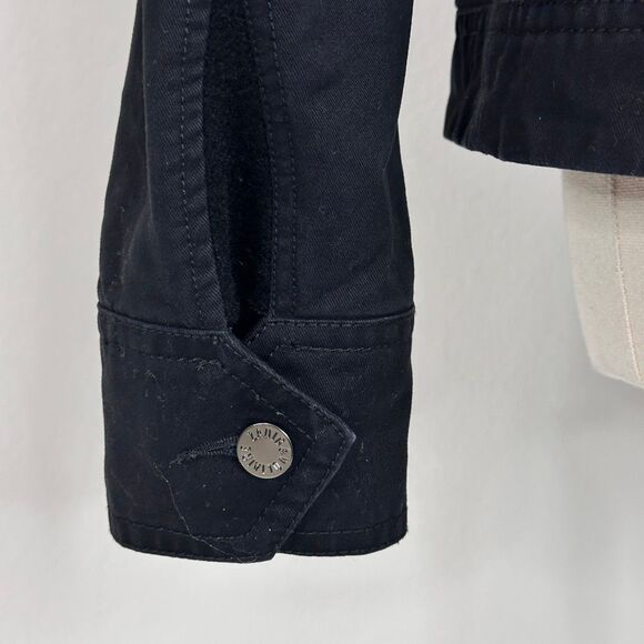 Zadig & Voltaire Kavy Military Jacket Broken Heart Sz M Edgy Rock Chic Punk - Picture 6 of 16